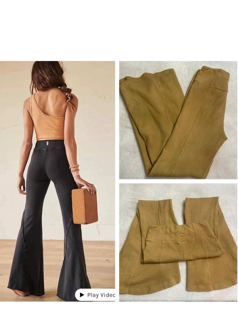 Free People FP Movement Got Shot Kick Flares Size S/M